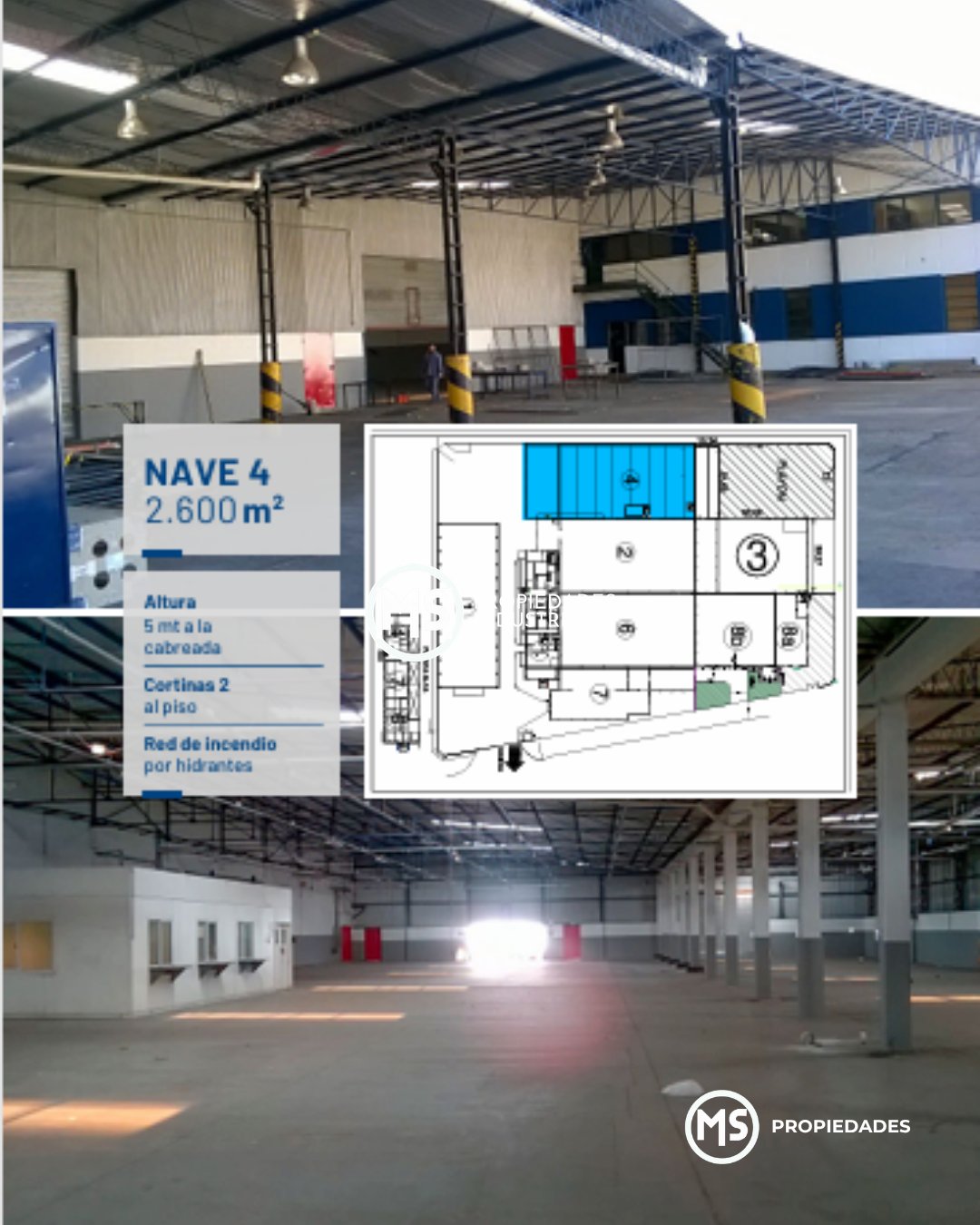 Nave 2600m2 En Alquiler En Tres De Febrero Goodpark Parque Industrial - Ubicación Ideal - foto 3